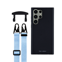 Samsung S25 Ultra MIDNIGHT BLACK CASE + STRAP