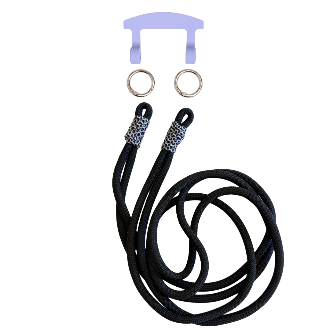 MIDNIGHT BLOOM KNOTTED CORD + HOOK