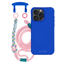 iPhone 17 Air COBALT BLUE CASE + KNOTTED CORD