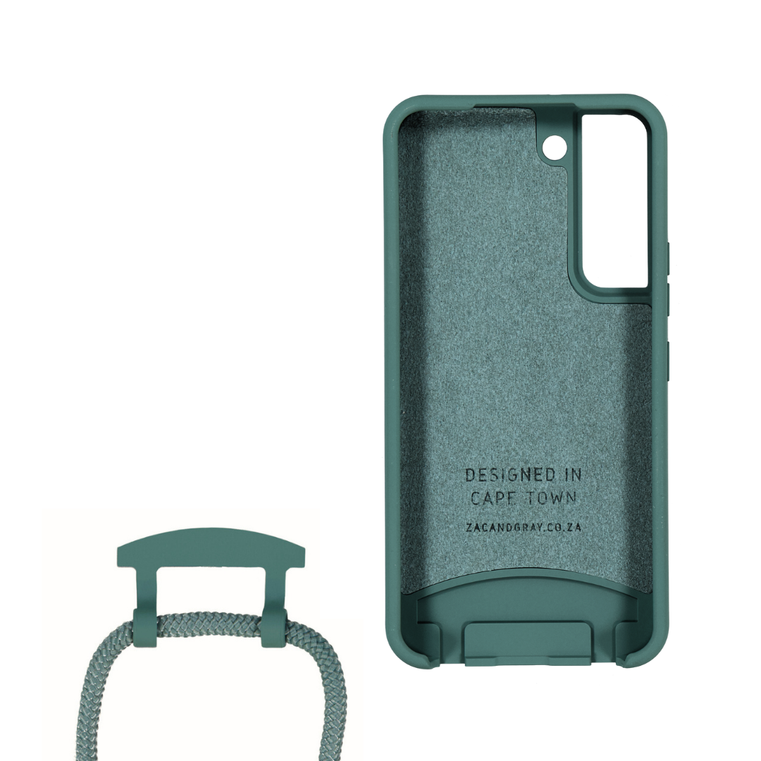 Samsung S22 TIDAL TEAL CASE + TIDAL TEAL CORD