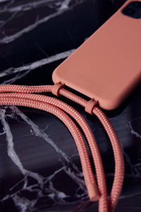 iPhone XR SUNSET CORAL CASE + SUNSET CORAL CORD