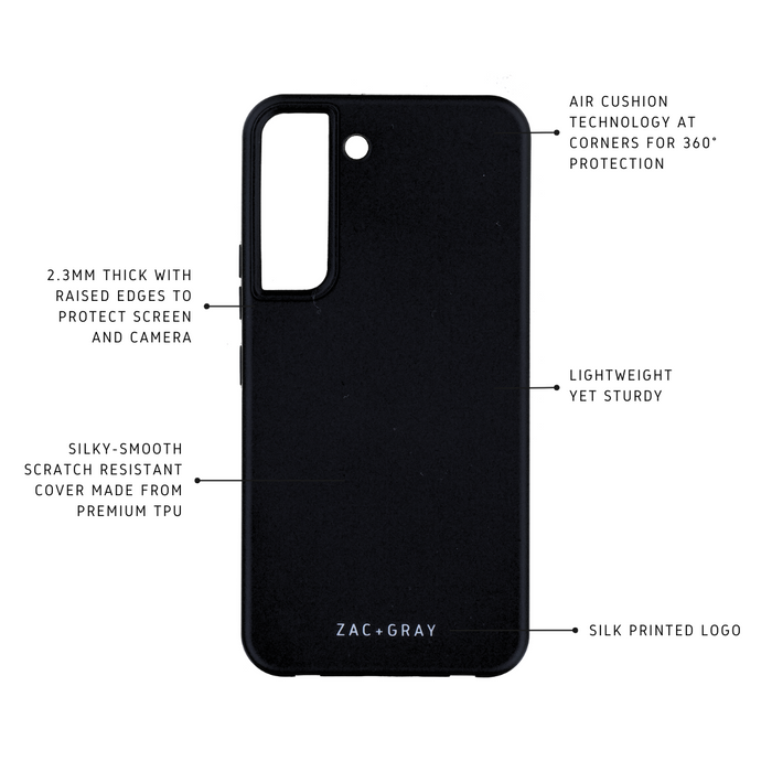 Samsung S22 Plus MIDNIGHT BLACK CASE