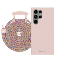 Samsung S25 Ultra ROSÉ PINK CASE + CORD