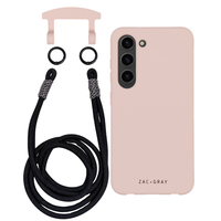 Samsung S24 Plus ROSÉ PINK CASE + KNOTTED CORD