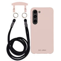 Samsung S24 Plus ROSÉ PINK CASE + KNOTTED CORD
