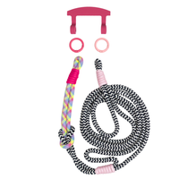 ELECTRIC BLOOM KNOTTED CORD + HOOK