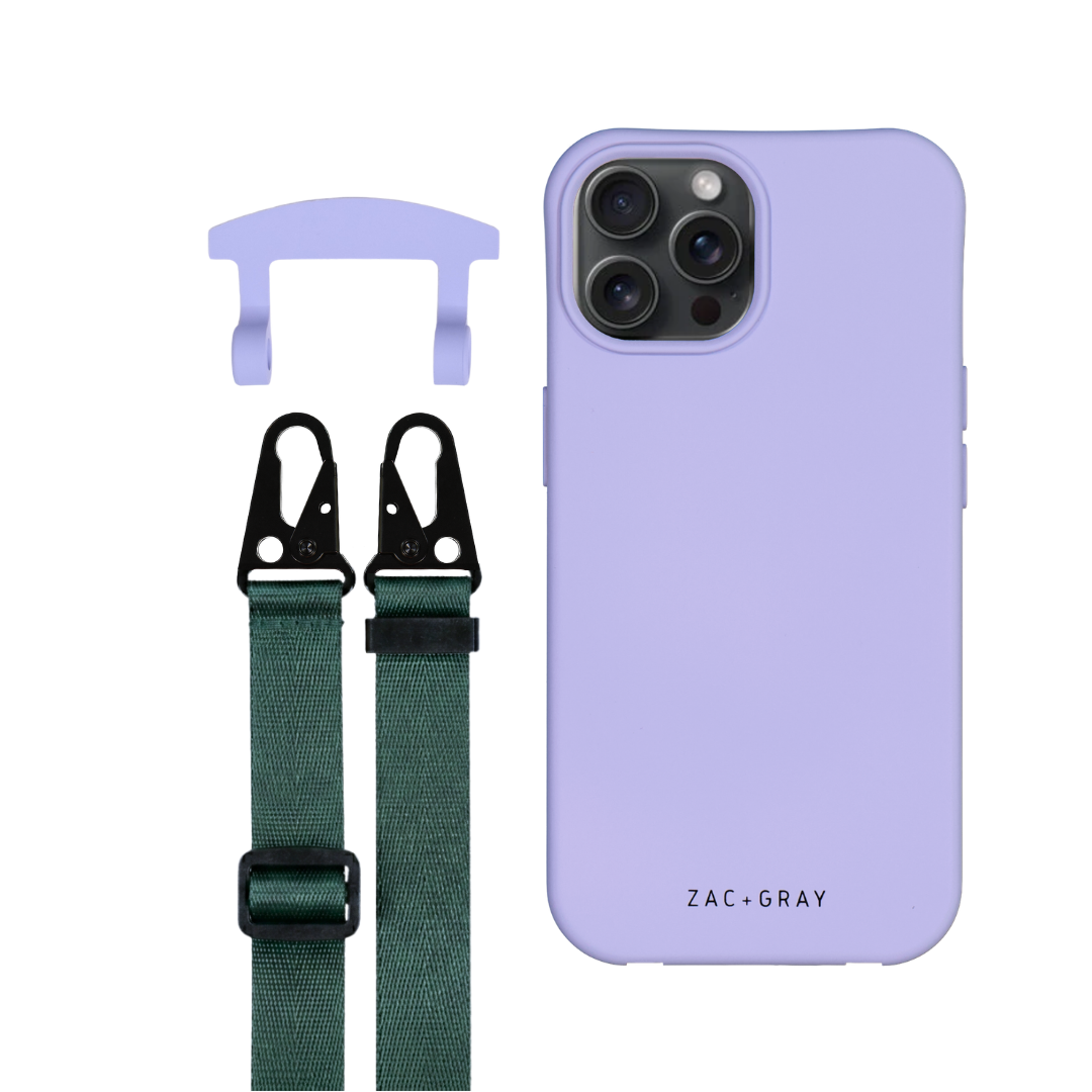 iPhone 15 Pro Max WISTERIA BLOOM CASE + STRAP