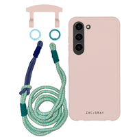 Samsung S24 Plus ROSÉ PINK CASE + KNOTTED CORD