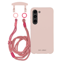 Samsung S24 Plus ROSÉ PINK CASE + KNOTTED CORD