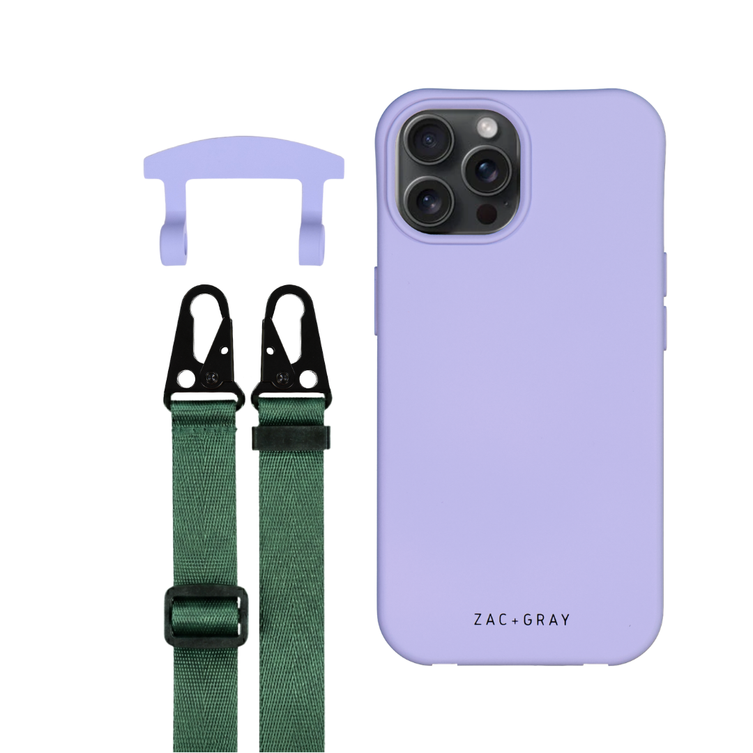 iPhone 15 Pro Max WISTERIA BLOOM CASE + STRAP