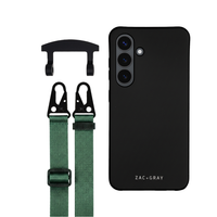 Samsung S23 Plus MIDNIGHT BLACK CASE + STRAP