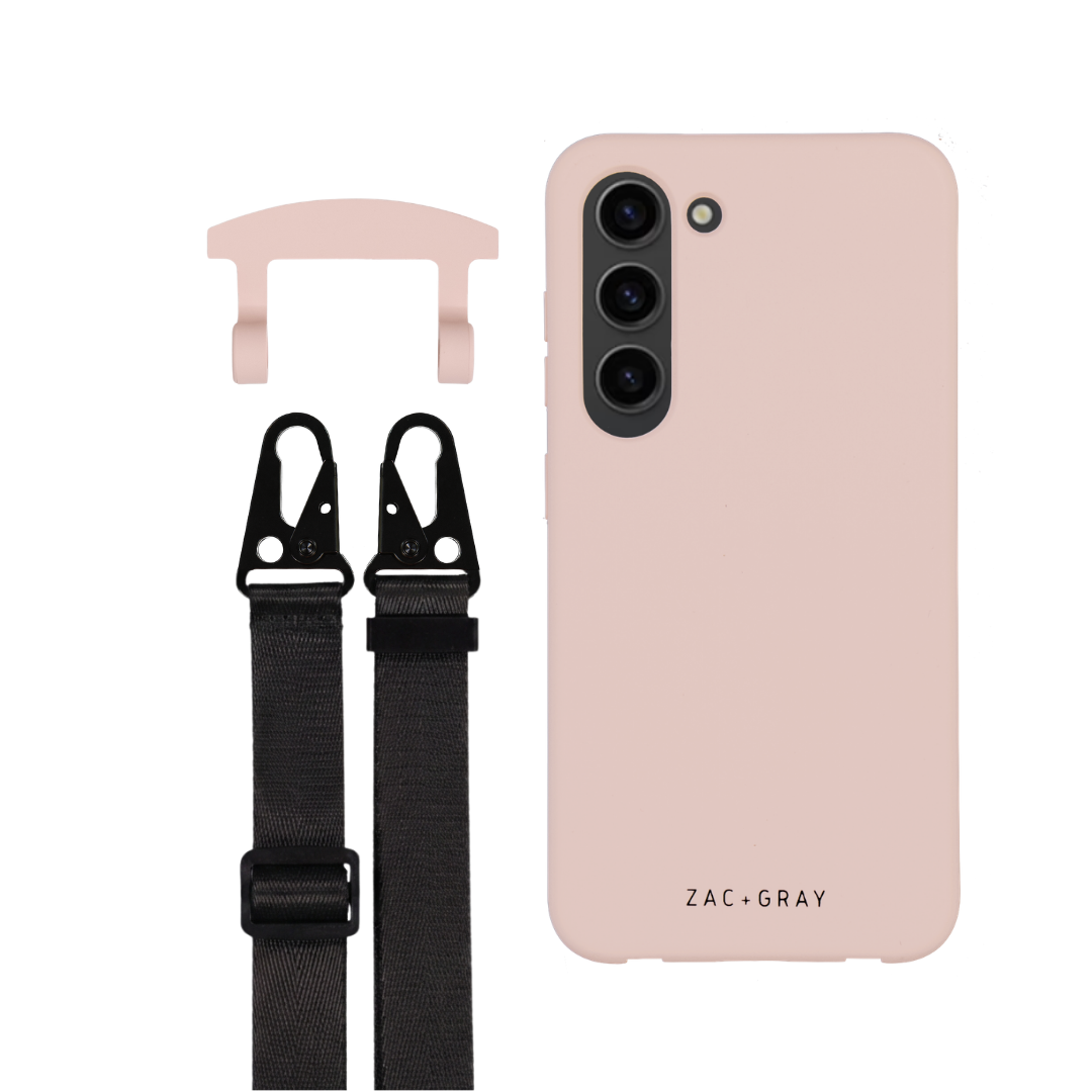 Samsung S23 Plus ROSÉ PINK CASE + STRAP