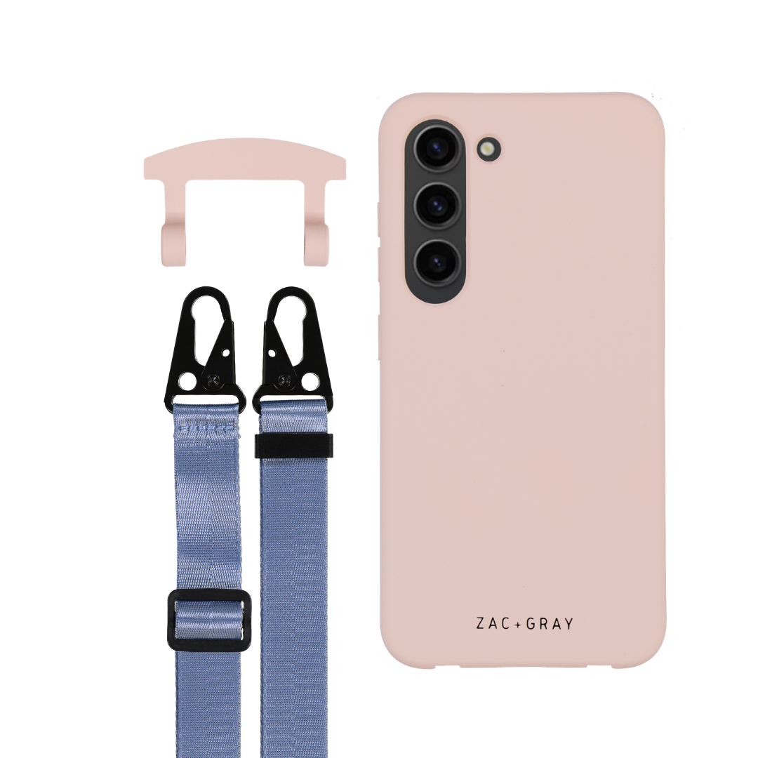 Samsung S23 Plus ROSÉ PINK CASE + STRAP