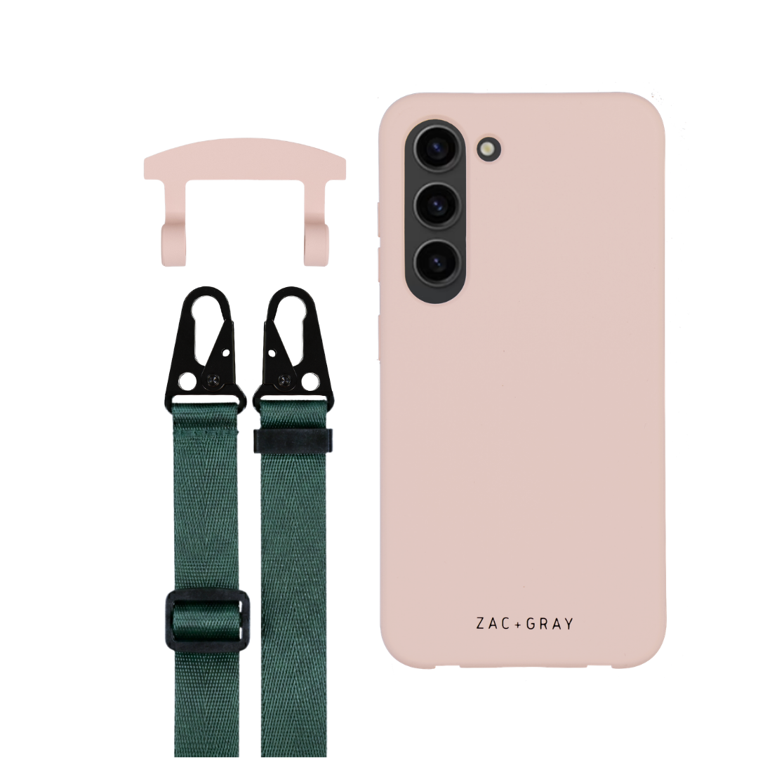Samsung S23 Plus ROSÉ PINK CASE + STRAP