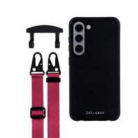Samsung S23 MIDNIGHT BLACK CASE + STRAP