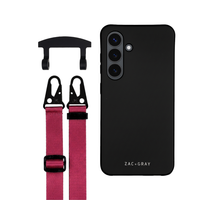 Samsung S23 Plus MIDNIGHT BLACK CASE + STRAP