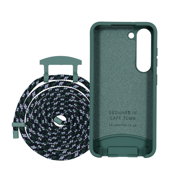 Samsung S21 FE TIDAL TEAL CASE + OCEAN CORD