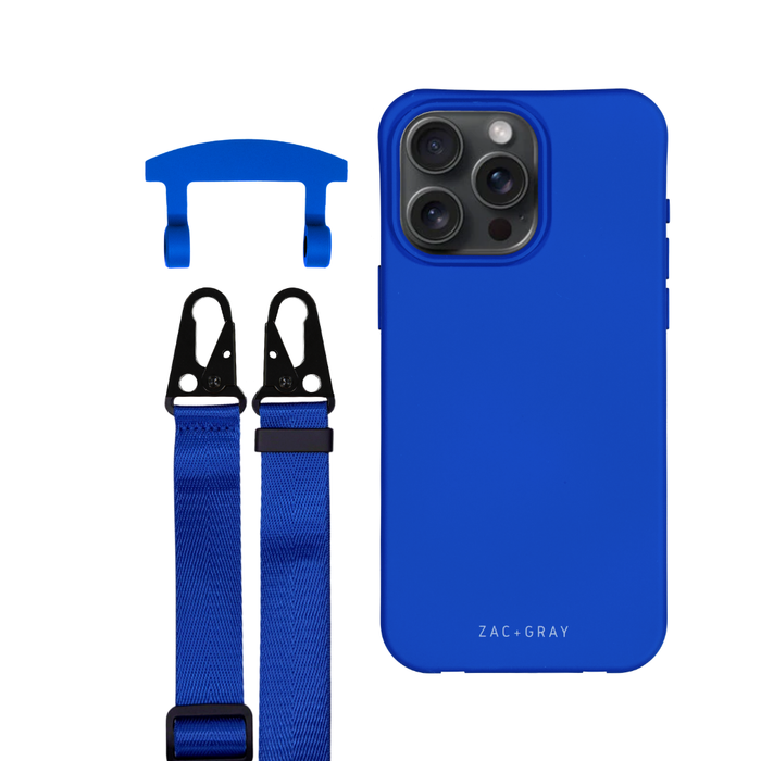 iPhone 16 COBALT BLUE CASE + STRAP
