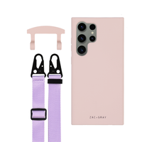 Samsung S25 Ultra ROSÉ PINK CASE + STRAP