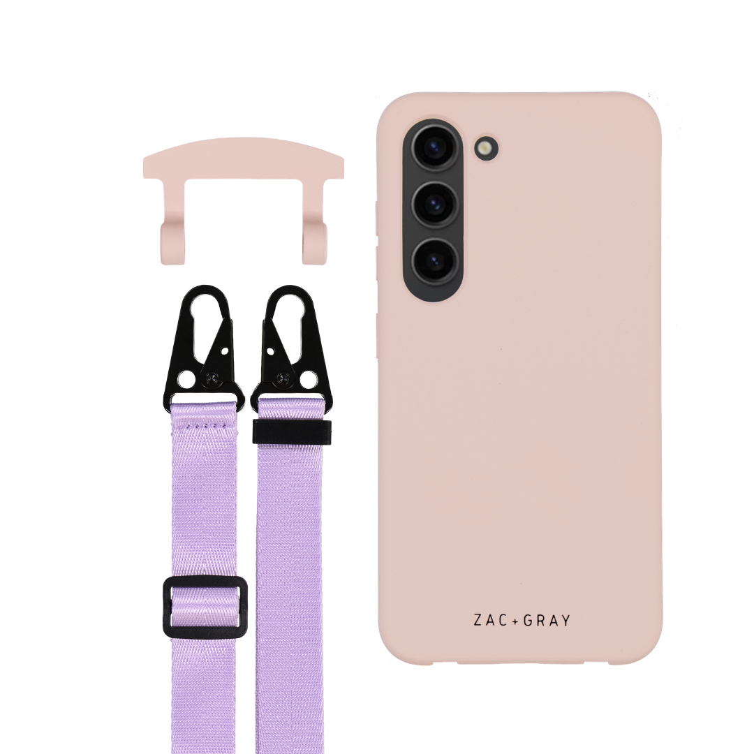 Samsung S23 Plus ROSÉ PINK CASE + STRAP
