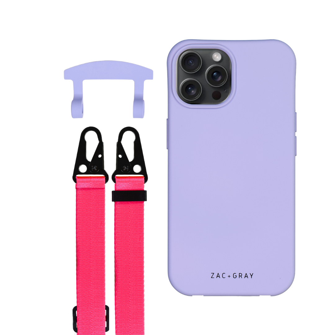iPhone 15 Pro Max WISTERIA BLOOM CASE + STRAP
