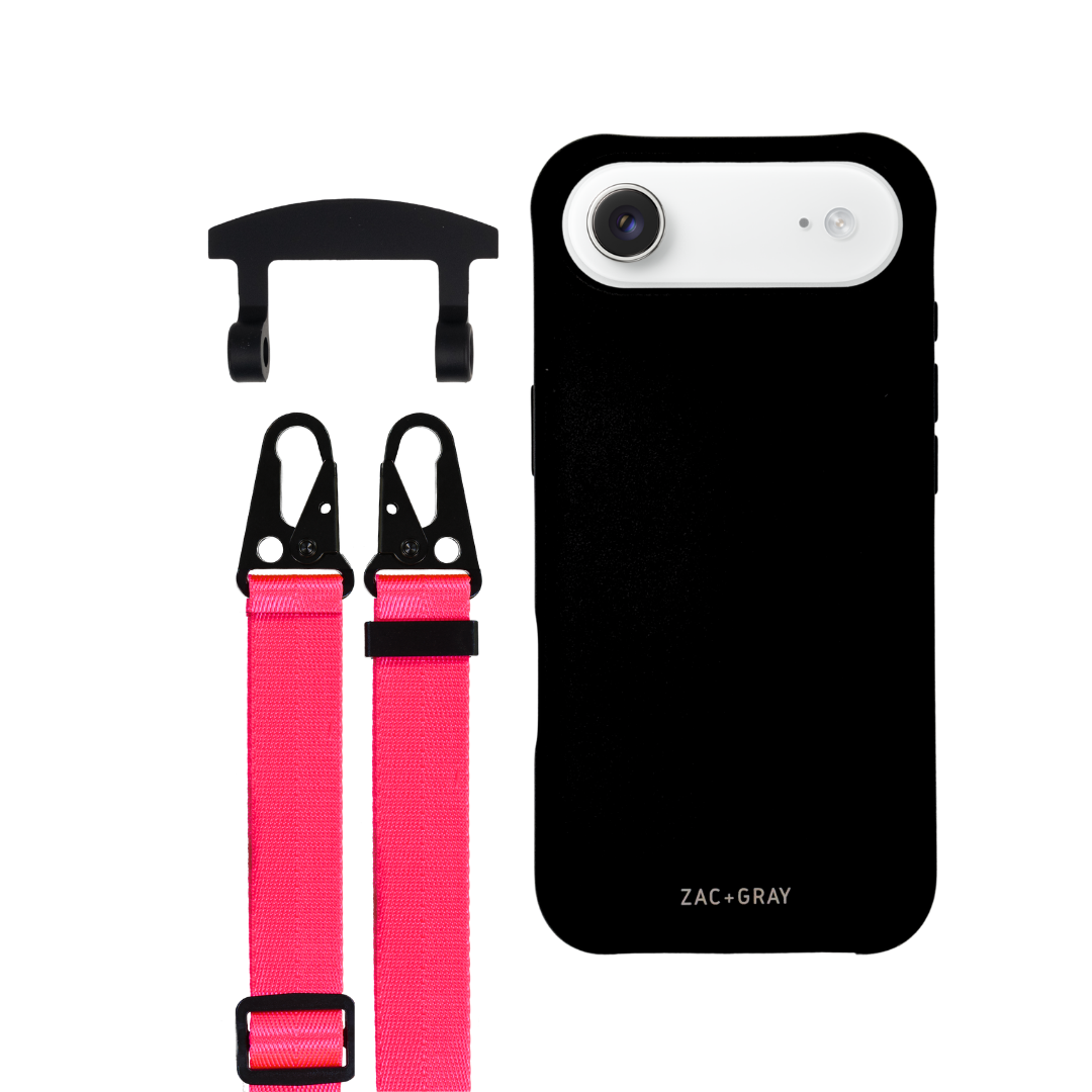 iPhone 17 Air MIDNIGHT BLACK CASE + STRAP