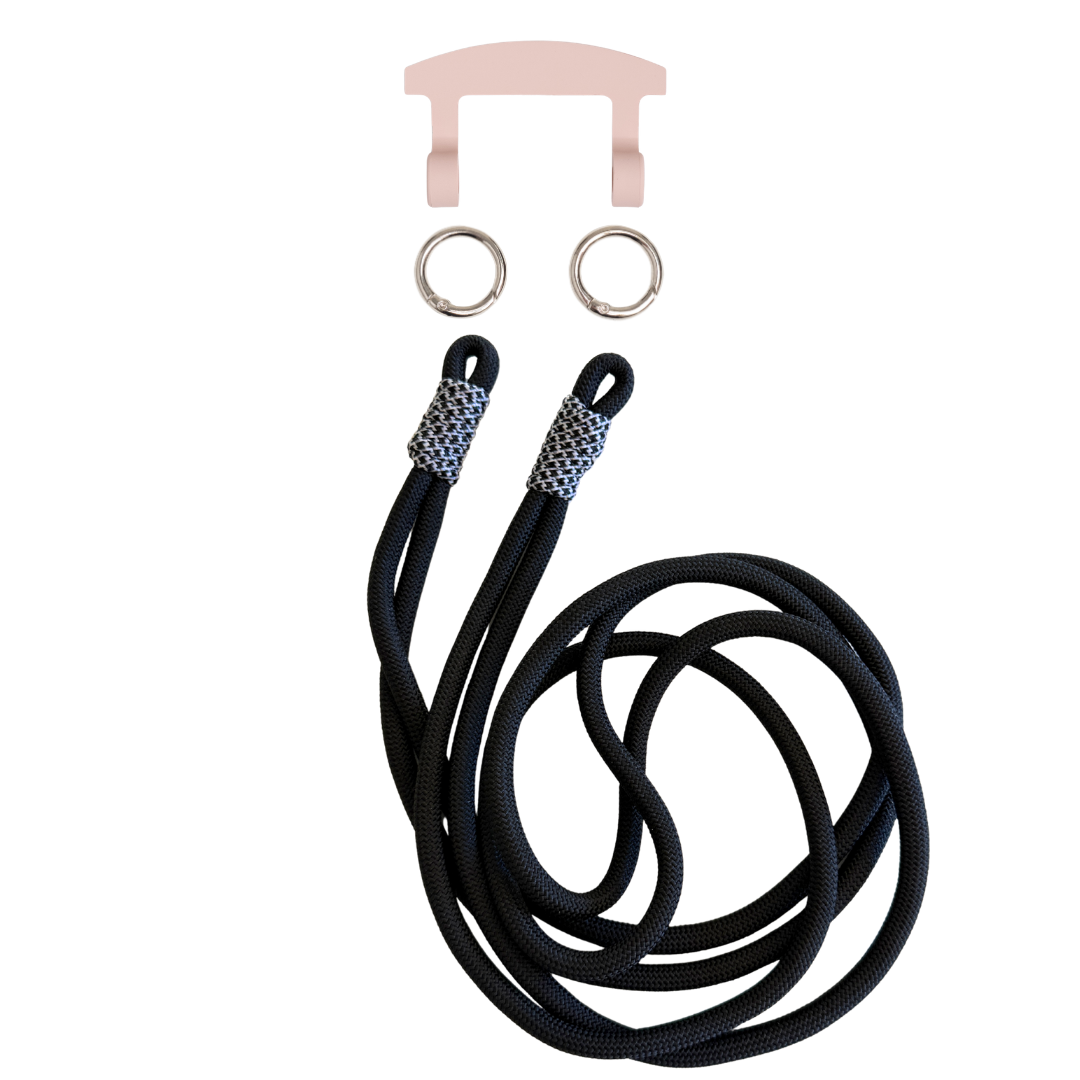 MIDNIGHT BLOOM KNOTTED CORD + HOOK