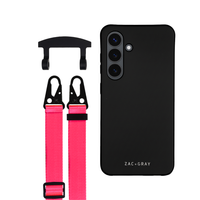 Samsung S23 Plus MIDNIGHT BLACK CASE + STRAP