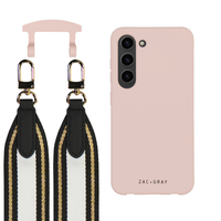 Samsung S23 Plus ROSÉ PINK CASE + PATTERNED STRAP