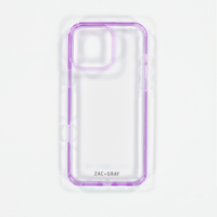 PURPLE TRANSPARENT CASE