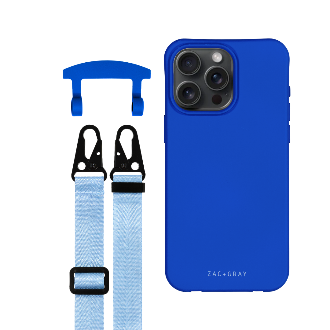 iPhone 17 Pro Max COBALT BLUE CASE + STRAP