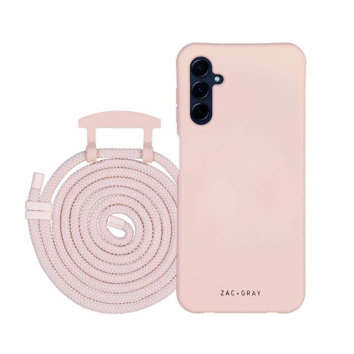 Samsung A14 ROSÉ PINK CASE + CORD