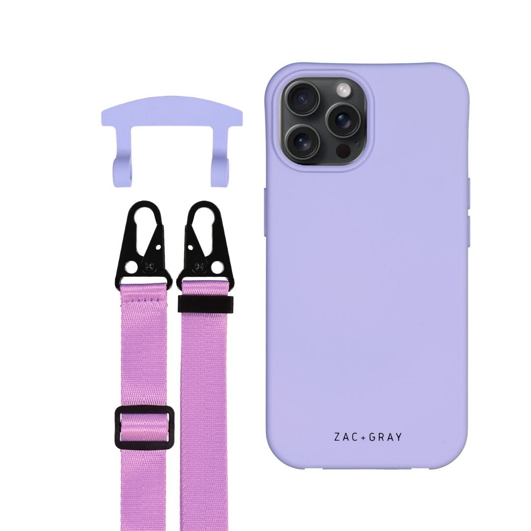 iPhone 15 Pro Max WISTERIA BLOOM CASE + STRAP
