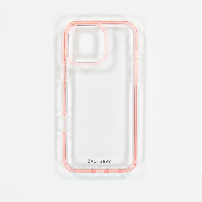 PINK TRANSPARENT CASE