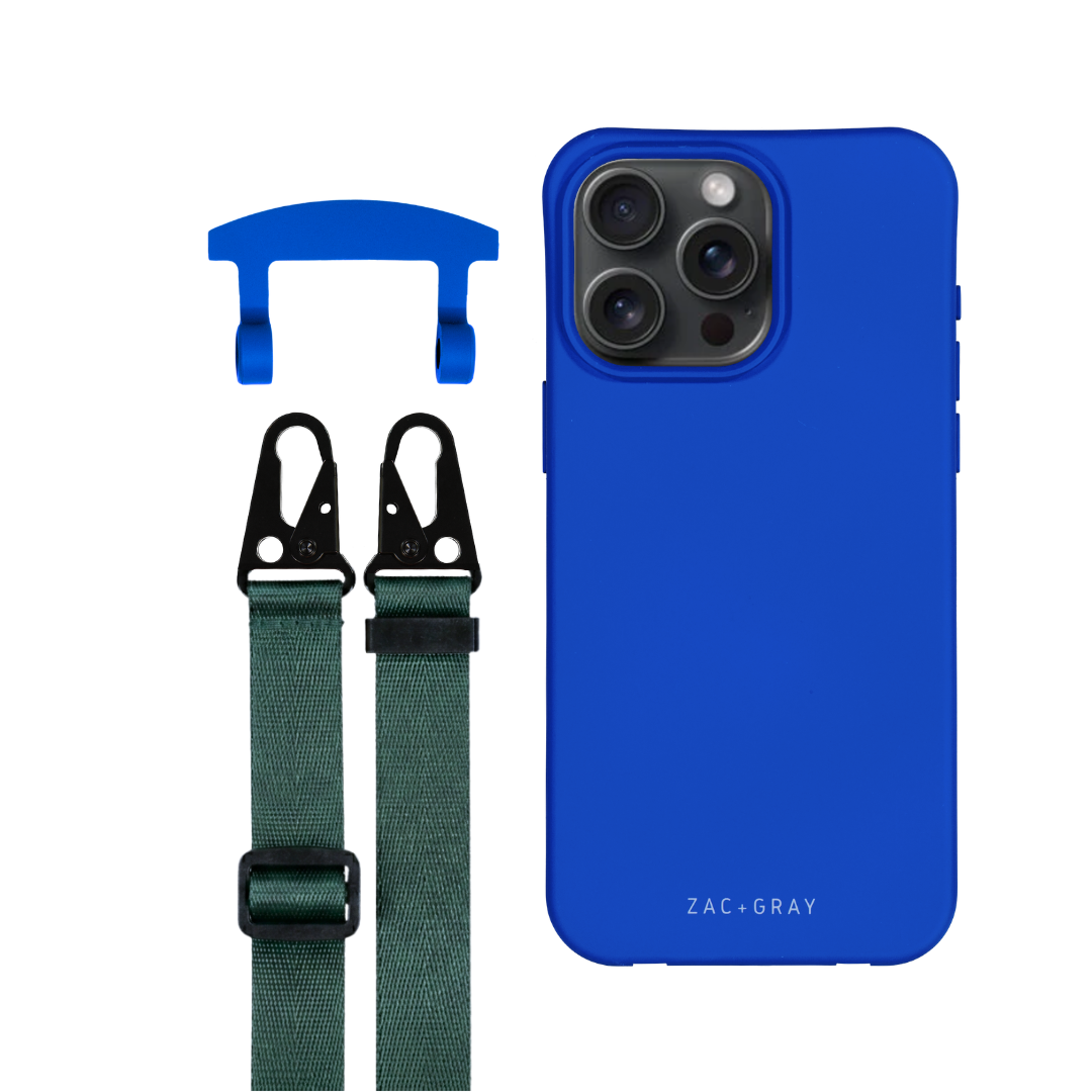 iPhone 17 Pro Max COBALT BLUE CASE + STRAP