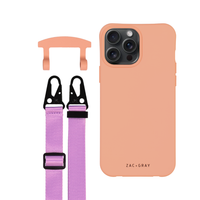 iPhone 6 / 6s / 7 / 8 / SE (2020 & 2022) SUNSET CORAL CASE + STRAP