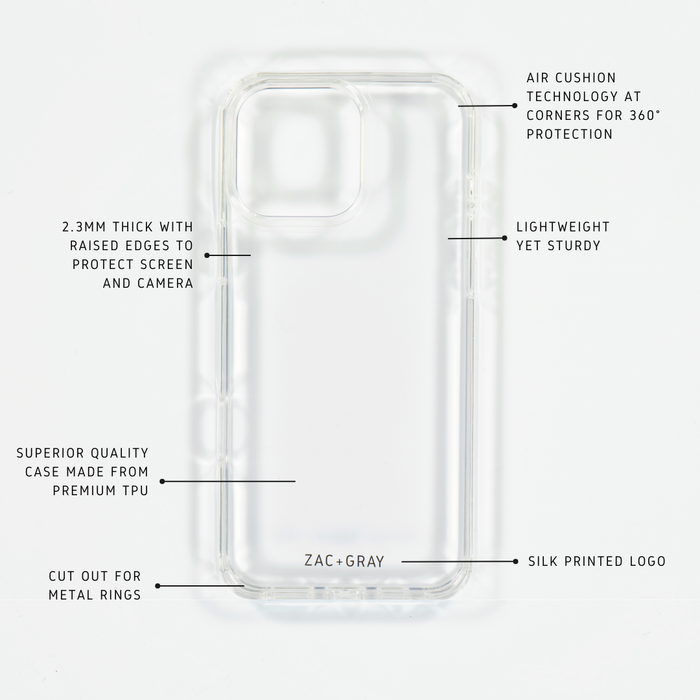 CRYSTAL CLEAR TRANSPARENT CASE