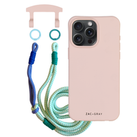 iPhone 6 Plus / 6s Plus / 7 Plus / 8 Plus ROSÉ PINK CASE + KNOTTED CORD