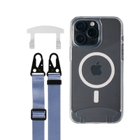 iPhone 16 Plus TRANSPARENT CASE + STRAP