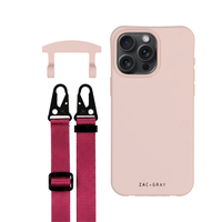 iPhone 6 Plus / 6s Plus / 7 Plus / 8 Plus ROSÉ PINK CASE + STRAP