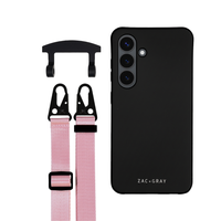 Samsung S23 Plus MIDNIGHT BLACK CASE + STRAP