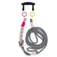 ELECTRIC BLOOM KNOTTED CORD + HOOK