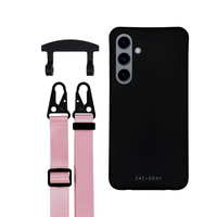 Samsung S24 MIDNIGHT BLACK CASE + STRAP