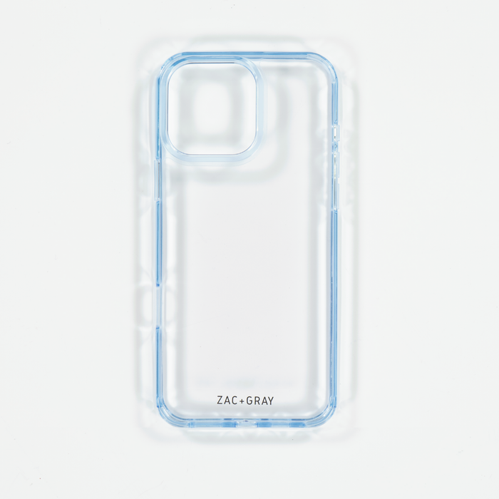 BLUE TRANSPARENT CASE