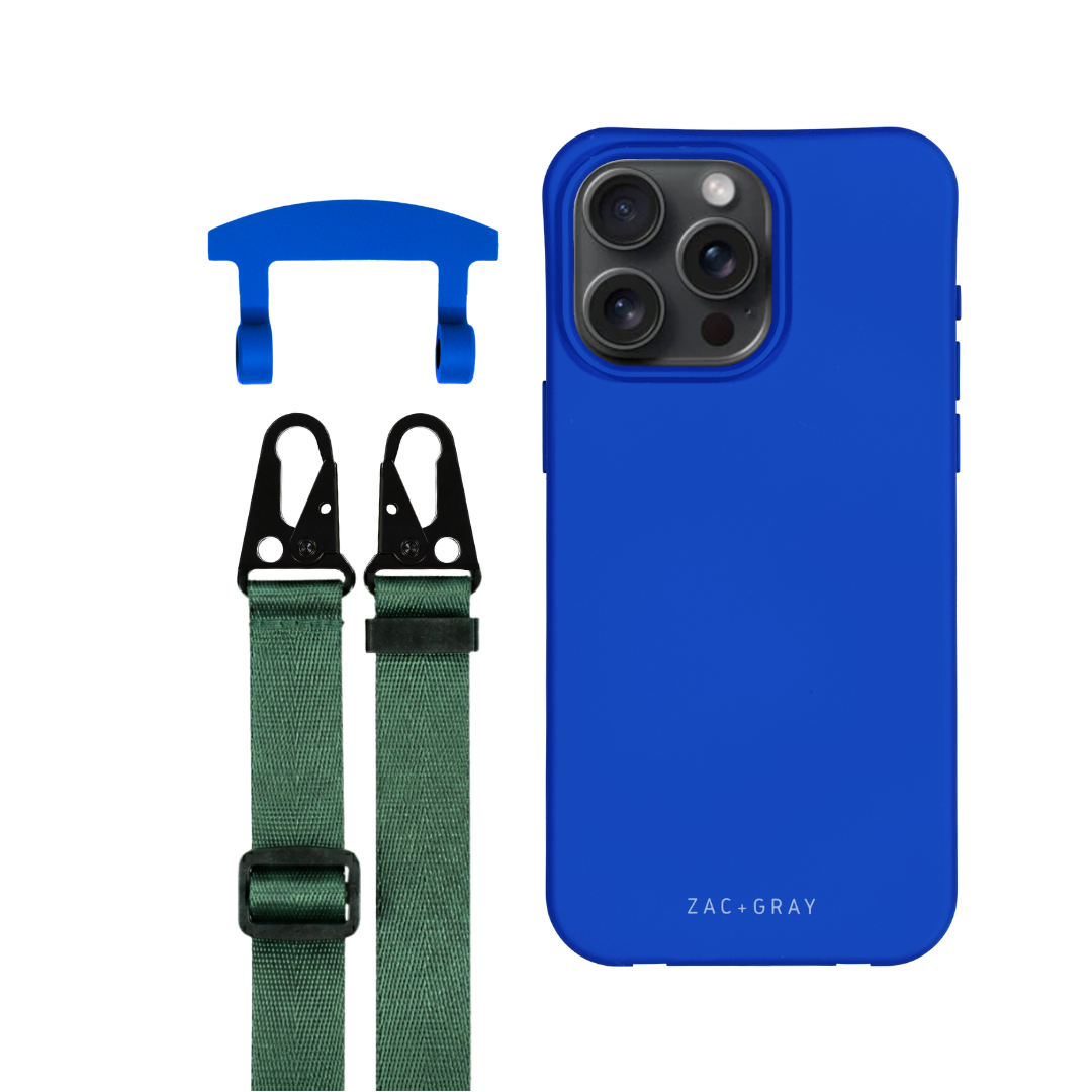iPhone 17 Pro Max COBALT BLUE CASE + STRAP