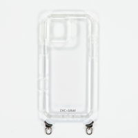 CRYSTAL CLEAR TRANSPARENT CASE WITH STRAP