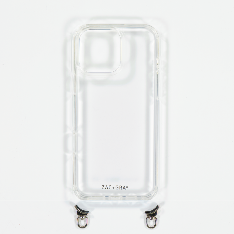 CRYSTAL CLEAR TRANSPARENT CASE WITH STRAP