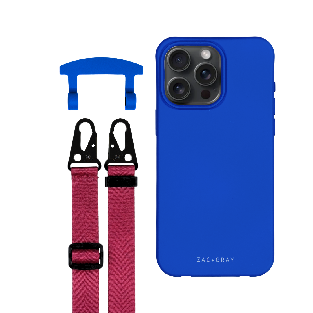 iPhone 17 Pro Max COBALT BLUE CASE + STRAP