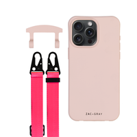 iPhone 6 Plus / 6s Plus / 7 Plus / 8 Plus ROSÉ PINK CASE + STRAP
