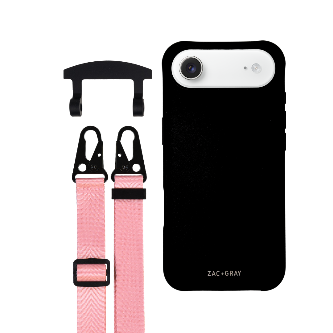 iPhone 17 Air MIDNIGHT BLACK CASE + STRAP